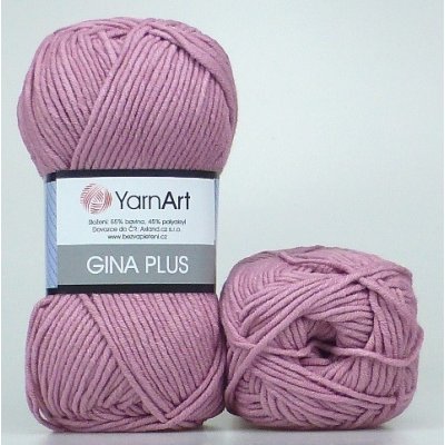 Yarn Art Gina Plus 65 staro-růžově fialová