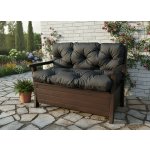 Mybesthome JONAS ANTRACIT 180 x 60 x 50 cm – Hledejceny.cz