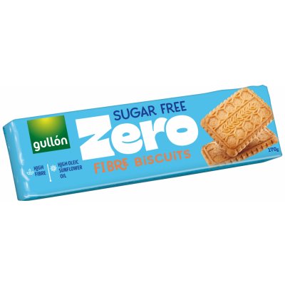Gullón Sušenky bez cukru s vlákninou Fibra 170 g – Sleviste.cz