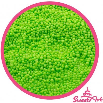 SweetArt cukrový máček světle zelený (90 g) – Zboží Dáma