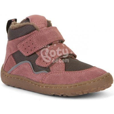 Froddo zimní barefoot boty G3110203-6 grey pink