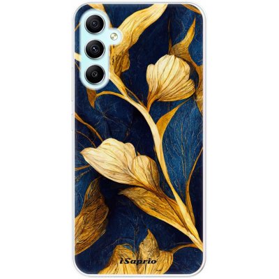 Pouzdro iSaprio - Gold Leaves Samsung Galaxy A34 5G