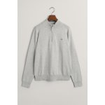 Gant Shield Cotton Half Zip Light Grey Melange – Hledejceny.cz