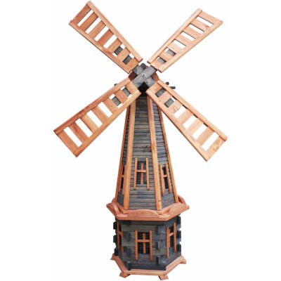 Zahradní větrný mlýn DREW W7 170 cm – Zboží Mobilmania