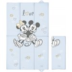 Ceba Baby Podložka cestovní Disney Minnie & Mickey Blue 50 x 80 – Zbozi.Blesk.cz