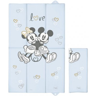 Ceba Baby Podložka cestovní Disney Minnie & Mickey Blue 50 x 80 – Zbozi.Blesk.cz