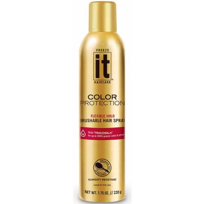 Freeze It Haircare Color Protect Flexible Hold Lak pro barvené vlasy 220 g – Zboží Mobilmania