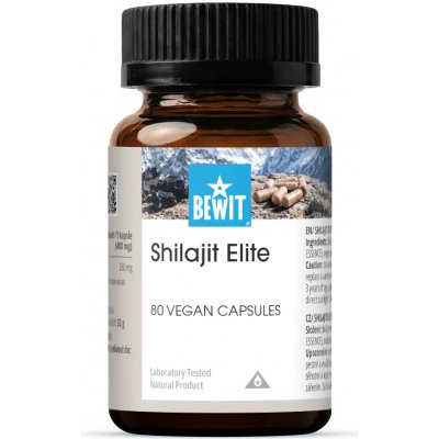 BEWIT Shilajit Elite 70% kyseliny fulvové 80 kapslí – Hledejceny.cz