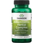 Swanson Rhodiola Ashwagandha a Ginseng Complex 60 kapslí – Hledejceny.cz