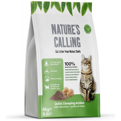 Nature's Calling kočkolit 4 kg – Sleviste.cz