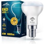 ETA žárovka LED EKO LEDka reflektor 6W, E14, studená bílá – Sleviste.cz
