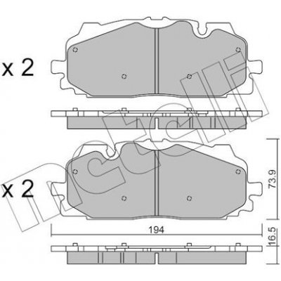 KLOCKI HAM.AUDI Q7 15-