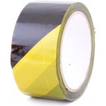 Den Braven Lepicí páska výstražná 50 mm x 66 m žluto-černá levá – HobbyKompas.cz