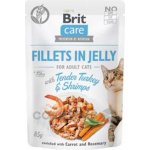 Brit Care Cat Fillets in Jelly Turkey&Shrimps 85 g – Sleviste.cz