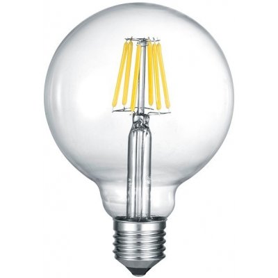 Trio 988-600 designová LED filamentová žárovka Globe 1x7W E27 806lm 2700K – Zboží Mobilmania