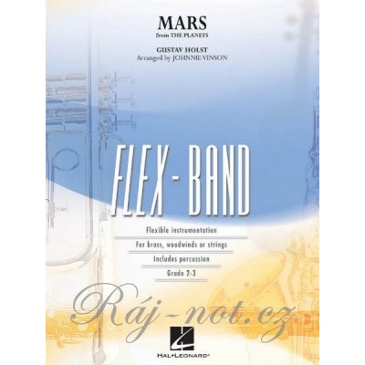 FLEX-BAND MARS from The Planets / partitura + party – Hledejceny.cz