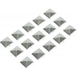 PILOT LAMPA Samolepící 3D chromové cvočky 10x10mm - PILOT – HobbyKompas.cz