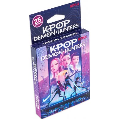 KPop Demon Hunters samolepky – Zboží Dáma