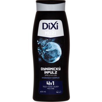 Dixi Men Dynamický impuls sprchový gel 4 v 1 400 ml