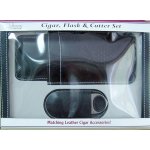 Golf Gifts set (pouzdro na doutníky,řezačka,miniplacatka) – Hledejceny.cz