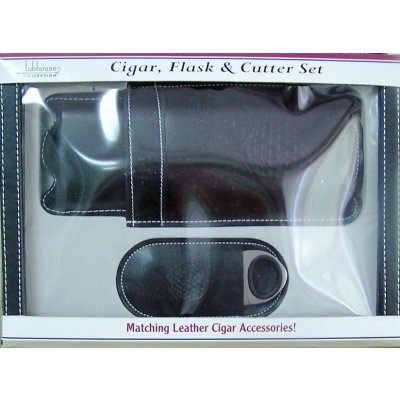 Golf Gifts set (pouzdro na doutníky,řezačka,miniplacatka) – Hledejceny.cz