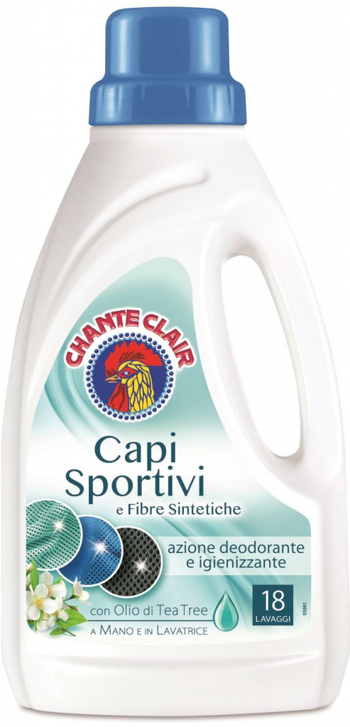 Chante Clair Capi Sportivi con Olio di Tea Tree prací gel na sportovní oděvy 900 ml