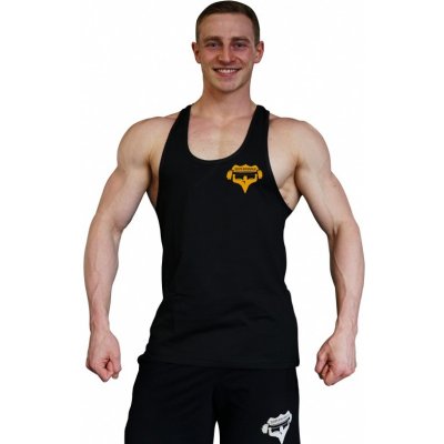 Superhuman malé logo rovné žlutý / černé – Zboží Dáma