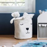 Atmosphera for Kids koš s kudrnami 35 x 40 cm – Zboží Dáma