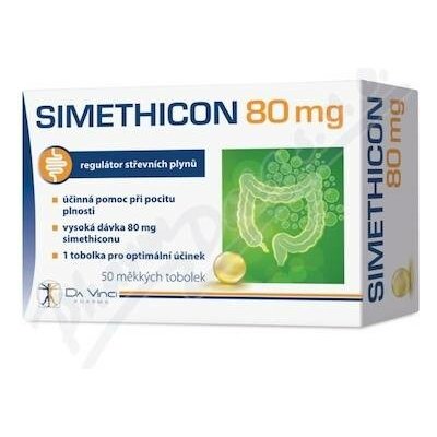 Simethicon 80 mg Da Vinci Pharma 50 tobolek – Hledejceny.cz