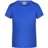 Dětské tričko James Nicholson dětské dívčí tričko Basic Girl modrá královská