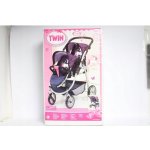 Bayer design Twin Jogger růžový/modrá – Zbozi.Blesk.cz