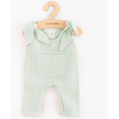 New Baby Kojenecké mušelínové lacláčky Comfort clothes šalvějová – Zboží Mobilmania