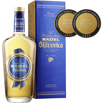 Badel Slivovice Premium Selection 40 % 0,7 l (karton) – Zboží Dáma