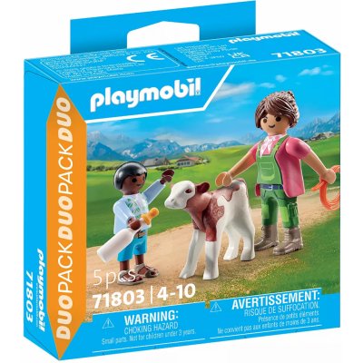 Playmobil 71803 Farmářka s dítětem a telátkem – Hledejceny.cz