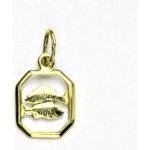 Čištín Zlatý přívěsek ryby, znamení zvěrokruhu P 127 – Sleviste.cz