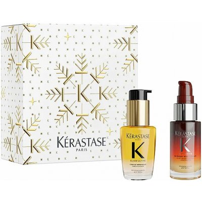 Kérastase Elixir Ultime & Nutritive Kérastase Elixir Ultime L'huile Originale vlasový olej pro všechny typy vlasů 30 ml + Kérastase Nutritive 8H Magic Night Serum regenerační noční sérum s revitalizač – Hledejceny.cz