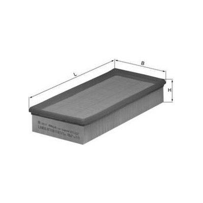 Vzduchový filtr MAHLE LX 408 – Hledejceny.cz