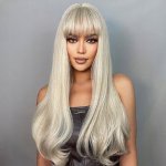 Platinová blond paruka Millie s ofinou – Hledejceny.cz