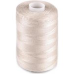 Polyesterové nitě pro overlocky i klasické šití NTF 40/2 1000 m světle béžová – Hledejceny.cz