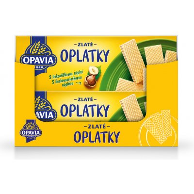 Opavia Zlaté Oplatky lískooříškové 146 g – Zboží Dáma Opavia Zlaté Oplatky lískooříškové 146 g – Zboží Dáma