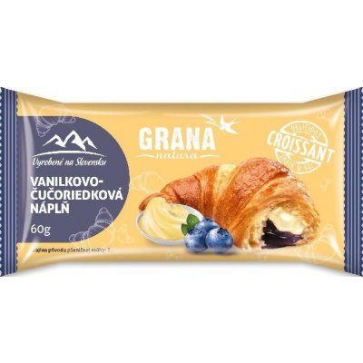 GRANA Croissant vanilka-borůvka 60 g – Zboží Mobilmania