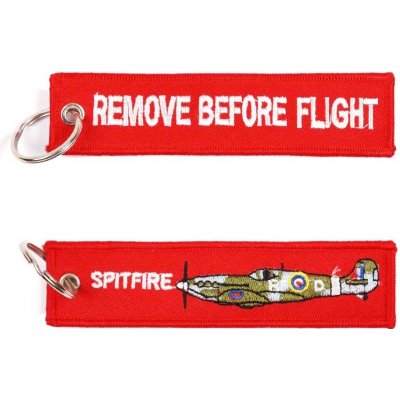 Přívěsek na klíče remove before flight SPITFIRE – Hledejceny.cz