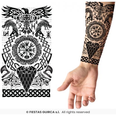 Skull tattoo tetování – Hledejceny.cz