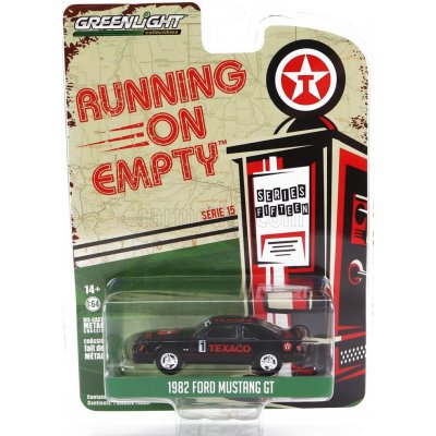 Greenlight Ford usa Mustang Gt N 1 Texaco 1982 Black 1:64 – Zbozi.Blesk.cz