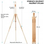 Mabef Dřevěný plenérový stojan M/29.AL – Zboží Dáma