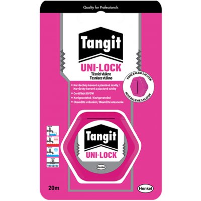 Tangit UNi-Lock - těsnící šňůřa, 20m – Zbozi.Blesk.cz