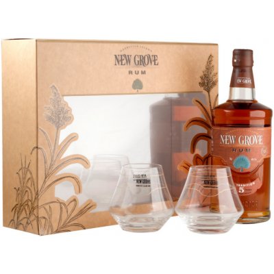 New Grove old tradition 5y 40% 0,7 l (tuba) – Zboží Dáma