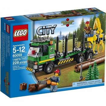 LEGO® City 60059 Dřevorubecké auto