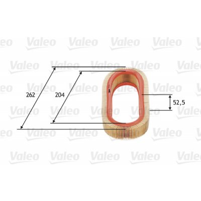 VALEO Vzduchový filtr 585641 – Hledejceny.cz