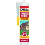 Soudal stavební silikon 300 g šedá – Zboží Mobilmania